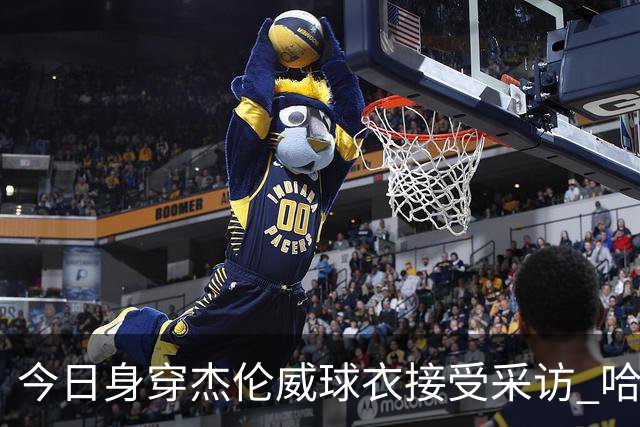 今日身穿杰伦威球衣接受采访 哈滕：我准备再买件华莱士的球衣