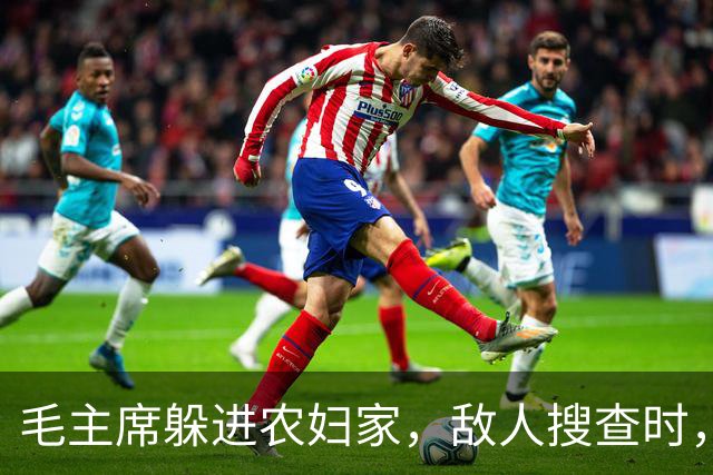 毛主席躲进农妇家，敌人搜查时，农妇偷偷告密：官爷，红军在我家