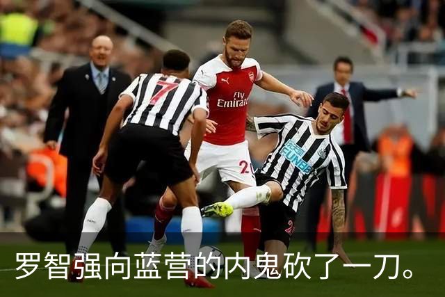 罗智强向蓝营的"内鬼"砍了一刀。